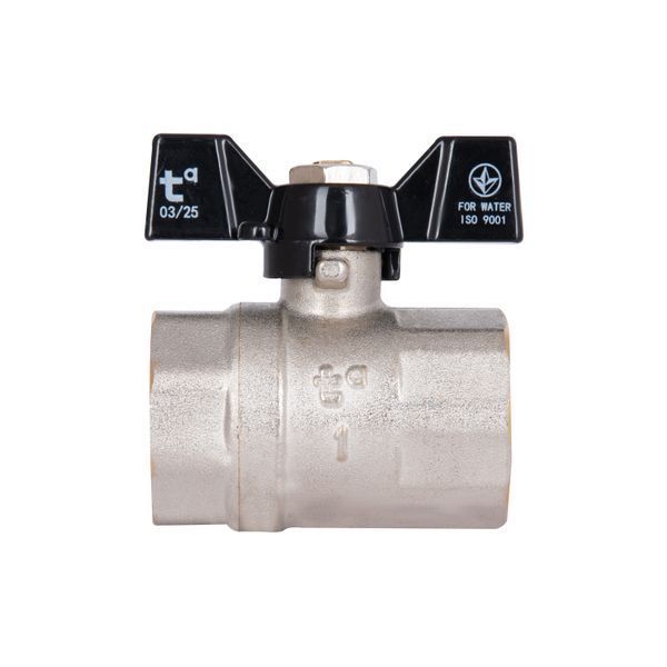 Кран кульовий Thermo Alliance Base 1" ВР для води (метелик) SD602W25 SD00002803 фото
