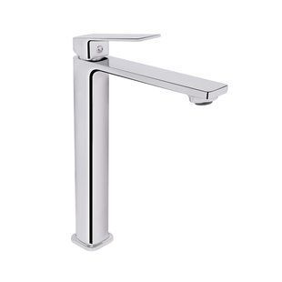Змішувач для раковини високий Qtap Capricorn, Chrome (k26) QTCAP1060H102C48220 SD00054344 фото