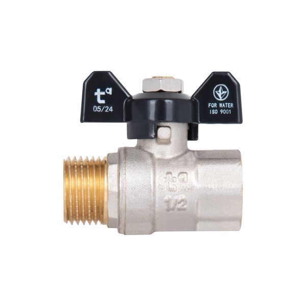 Кран кульовий Thermo Alliance Base 1/2" ВЗ для води (метелик) SD607W15 SD00002815 фото