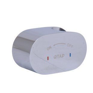Ручка Qtap (59,8x27,7x34,9) для набору для гігієнічного душу V00440601 Inspai-Varius Chrome QTINSVAR598277349CRM50342 SD00056466 фото