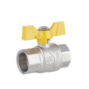 Кран кульовий Thermo Alliance Forte 1" ВР для газа (метелик) SF602G25 SD00010560 фото