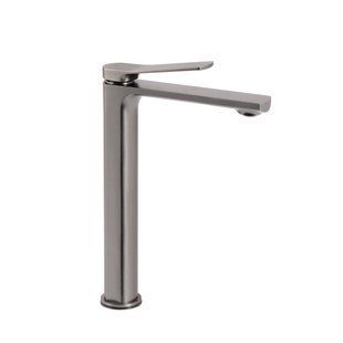 Змішувач для раковини Qtap Slavonice високий QTSLA269GMB45925 Gunmetal Black PVD SD00052049 фото